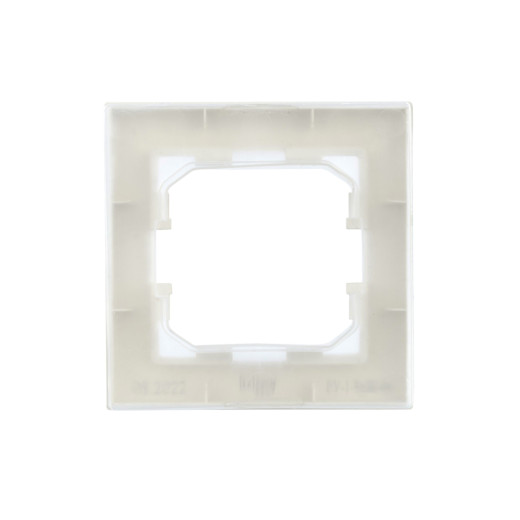 BRITE Рамка 1-мест. IP44 РУ-1-БрЖ-44 жемч. IEK
