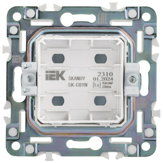 SKANDY Заглушка с суппортом SK-C01N никель IEK