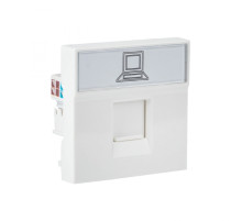 EKF PROxima Розетка RJ-45, категории 5e (ширина 2 модуля).