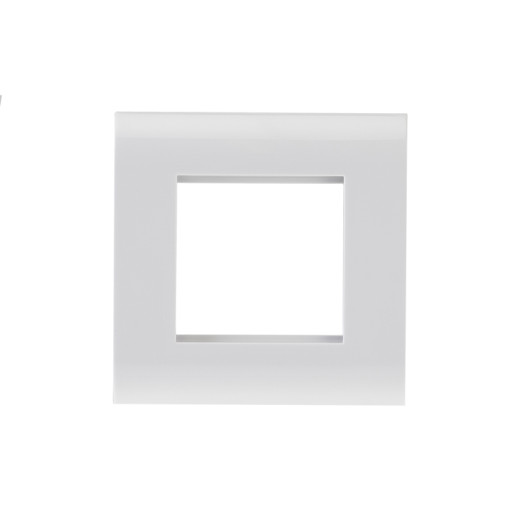 Панель лицевая 80x80 для модуля Mosaic, пластиковый суппорт