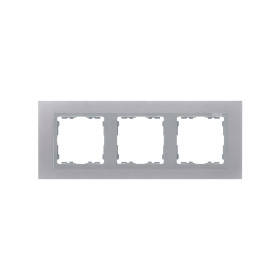 Simon 82 Nature Алюминий/Алюминий (металл им.) Рамка 3-ая