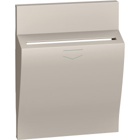 BT Living now Песочный Лицевая панель для карточного выключателя 3 мод.