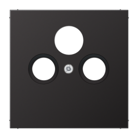 JUNG LS 990 Dark Накладка TV-SAT-FM розетки