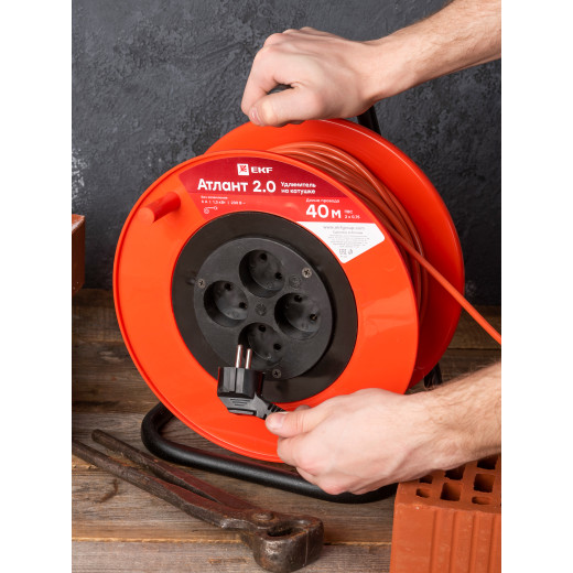 Удлинитель на катушке 