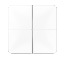 JUNG 4-клавишная накладка для пульта КNX, белая, для серии СD