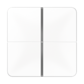 JUNG 4-клавишная накладка для пульта КNX, белая, для серии СD