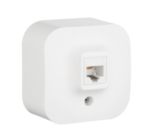 Legrand Quteo Белый Розетка RJ11.