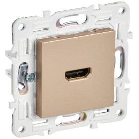 IEK SKANDY Песочный Розетка HDMI SK-H01Sa