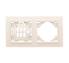 EKF Basic Минск Бежевый Рамка 2-ая горизонтальная.