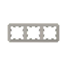 Systeme Electric AtlasDesign Antique Шампань Рамка 3-ая, универсальная