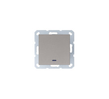 Jasmart G Шампань Выключатель 1-кл проходной с подсветкой 10A 250V~