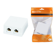 TDM Компьютерная розетка 2xRJ-45