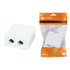 TDM Компьютерная розетка 2xRJ-45