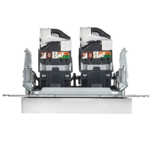 BRITE Роз. комп. 2-ая RJ45 кат.6 РК11-2-БрАБ а/б IEK