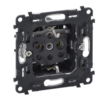 Legrand Valena Мех IN'MATIC Розетка с/з, винт.зажим.