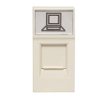 EKF PROxima Розетка RJ45, категории 5e (ширина 1 модуль).