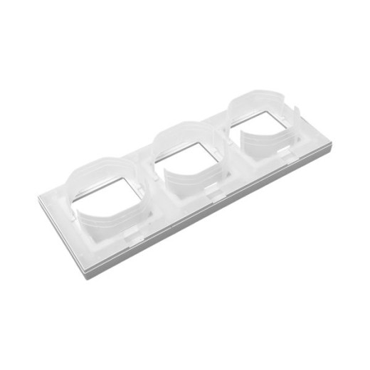 3 - местная рамка, IP44, алюминий, пластик Эпика EKF