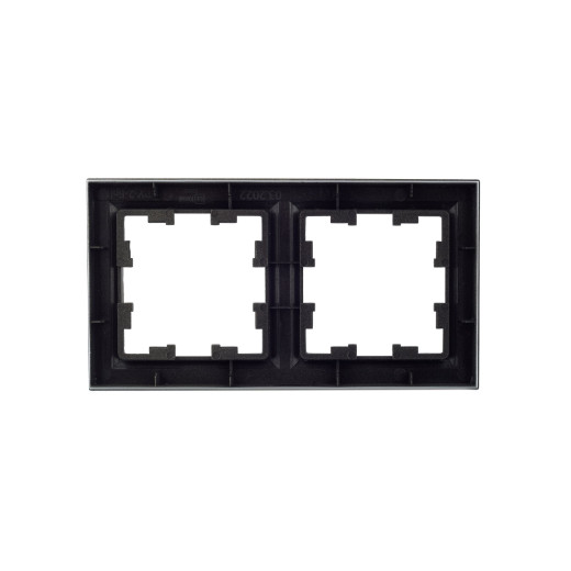 BRITE Рамка 2-мест. РУ-2-БрШ шамп. IEK