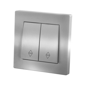 TDM Выключатель на 2 направления 2 кл. 10А серебр. металлик 