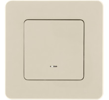 Legrand/Daccord INSPIRIA Слоновая кость Выключатель одноклавишный с подсветкой/индикацией 10 AX - 250 В.