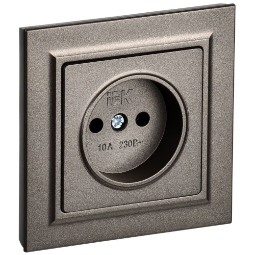 BRITE Роз. без з/к/ш 10А в сб. РСР10-1-0-БрТБ бр. IEK