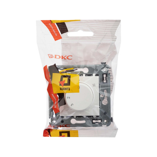 Механизм управления вентиляторами в стену, Avanti, белое облако