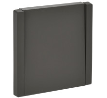 IEK FORTE&PIANO Серый Выключатель 1-кл 10А FP301