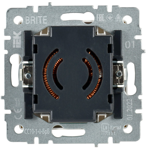 BRITE Светорег. пов-наж. 600Вт СС10-1-0-БрБ бел. IEK