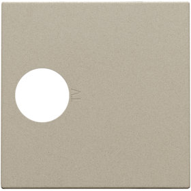 Niko Шампань Накладка TV розетки