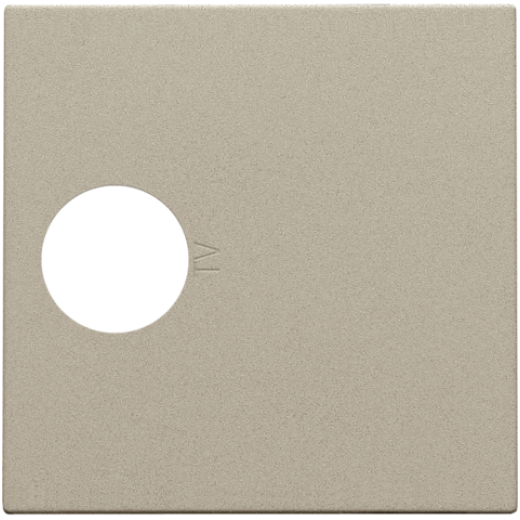 Накладка TV розетки, шампань