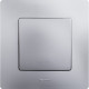 Рамка 1 пост - Legrand Etika - алюминий