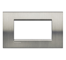 BT LL Фактурная сталь Рамка прямоугольная, 4 мод.