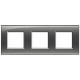 Livinglight Рамка прямоугольная, 3 поста, цвет Лондонский туман