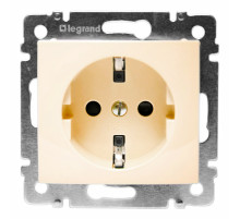 Legrand DIY Valena Крем Розетка 1-ая с/з.