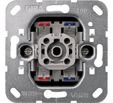 Gira Мех Выключатель 1-клавишный 2-х полюсный (возм контрольная подсветка)