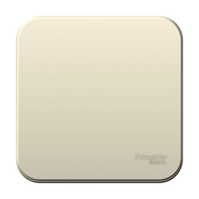 Systeme Electric Blanca наруж Молочный Выключатель 1-клавишный 10А, 250B, изолир. пластина