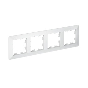 Systeme Electric AtlasDesign Air Лотос/дымчатый белый Рамка 4-ая