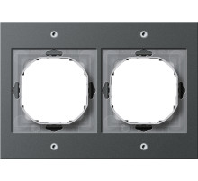 Gira TX-44 Антрацит Рамка 2-ая