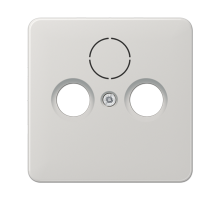 JUNG CD 500/CD plus Светло-серая Накладка TV-FM-SAT