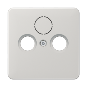 JUNG CD 500/CD plus Светло-серая Накладка TV-FM-SAT