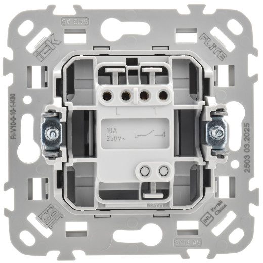 FLITE Выключ. 1-кл. 10А ВС11-1-0-ФлМА м/а IEK