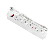 EKF PROxima Сетевой фильтр 6*3м 16А/3,2кВт с выкл. c/з ПВС 3х1,0 Блокбастер XL.