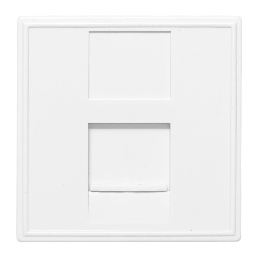 Розетка RJ45 кат. 6, 2 модуля EKF