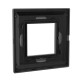 Рамка из металла 1 пост (2 мод.), Avanti, графитовая
