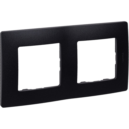 Рамка 2 поста - Legrand Etika - антрацит
