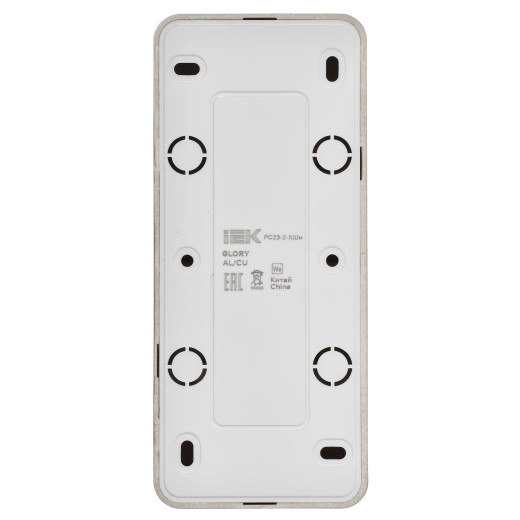 GLORY Роз. 3-я без з/к/ш о/у 10А РС23-2-ХШм шамп. м. IEK