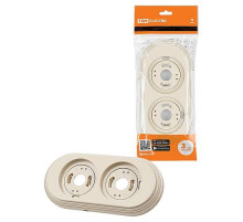 TDM Рамка 2-х постовая сл. кость «Виви»