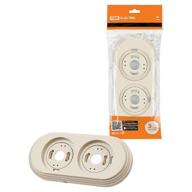 TDM Рамка 2-х постовая сл. кость «Виви»