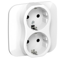 FLITE Роз. 2-я с з/к без з/ш б/к 16А РС12-1-А-ФлБ бел. IEK