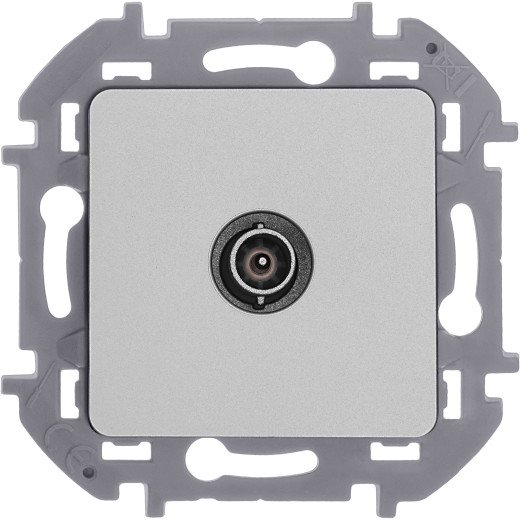 Розетка TV (телевизионная) - Legrand/Daccord Inspiria - проходная - алюминий